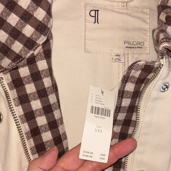 Anthropologie The Lexie Cropped Workwear Jacket by Pilcro - Picture 4 of 4